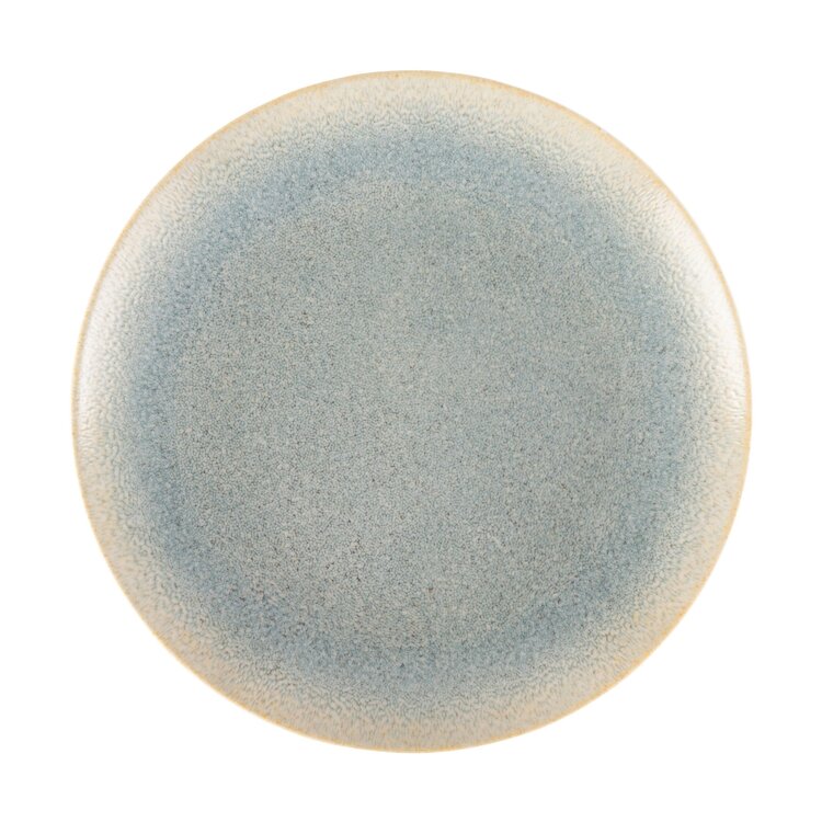 Hazel & Bos Hazel & Bos Juntos granulado pastel dinerbord, 27 cm, set van 6, porselein