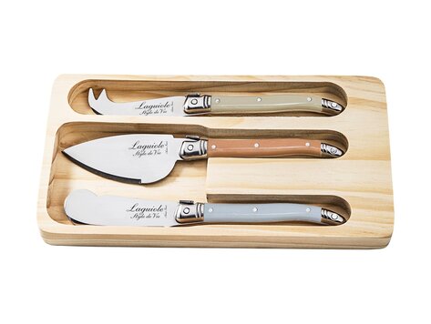 Laguiole Style de Vie Premium Line kaasmessenset 3-delig treasure