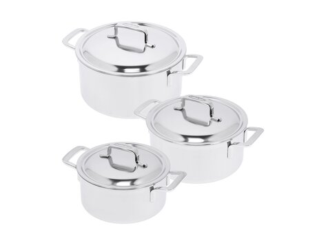 Demeyere Intense 5 Pannenset 3-delig