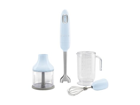 SMEG Staafmixer met accessoires pastelblauw, HBF03PBEU