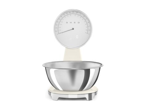 SMEG weegschaal, crème, KSF01CRWW