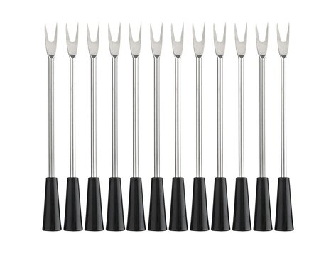 Laguiole Style de Vie Pinchos zwart - set van 12