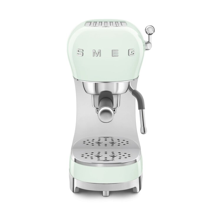 SMEG SMEG Espressomachine ECF02PGEU, watergroen