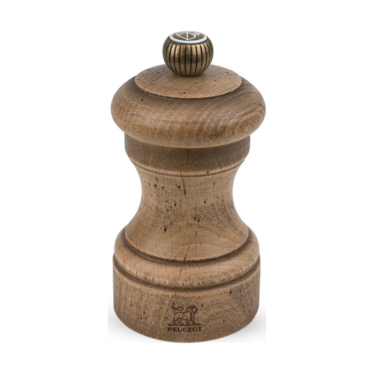 Peugeot Peugeot Bistro Antique zoutmolen 10 cm, beukenhout