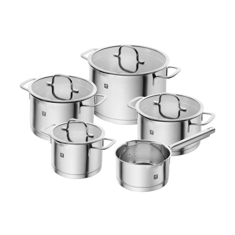 Zwilling Zwilling True Flow 5-delige pannenset