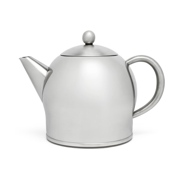 Bredemeijer Bredemeijer Minuet Santhee Theepot mat metaal beslag 1,4 ltr