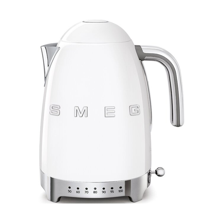 SMEG SMEG Waterkoker KLF04WHEU, 1,7 liter variabel wit