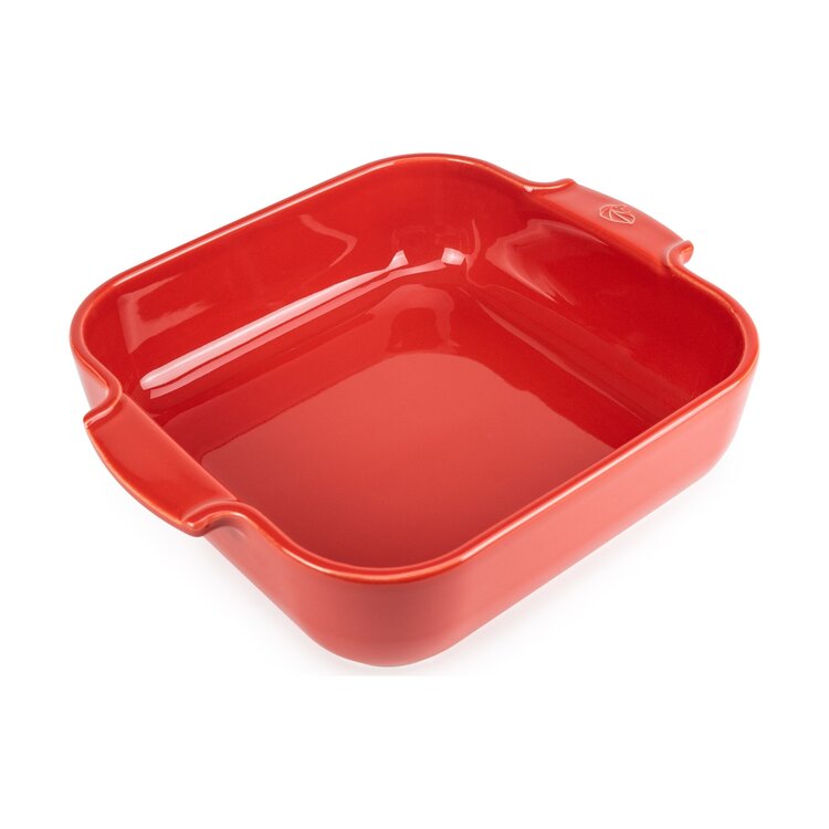 Peugeot Peugeot Appolia ovenschaal 28 cm, rood, vierkant