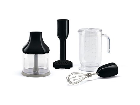 SMEG Staafmixer Accessoireset 4-delig, zwart, HBAC11BL