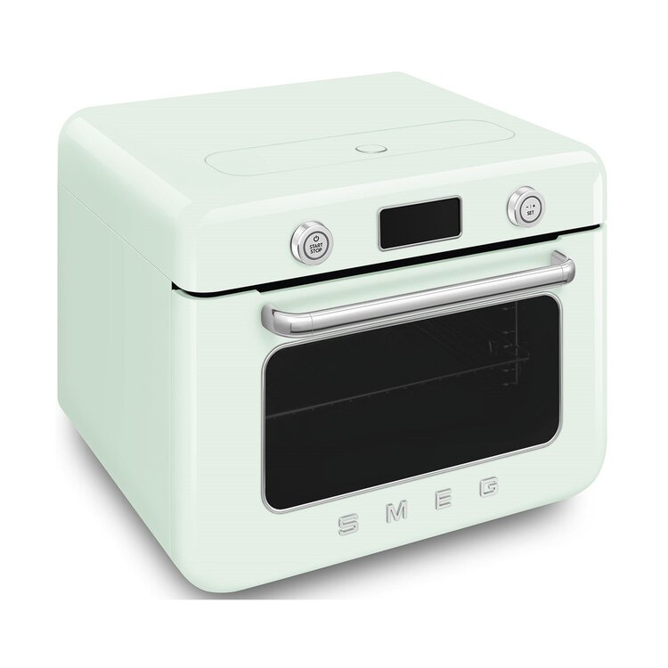 SMEG Vrijstaande combi stoomoven COF01PGEU, pastelgroen