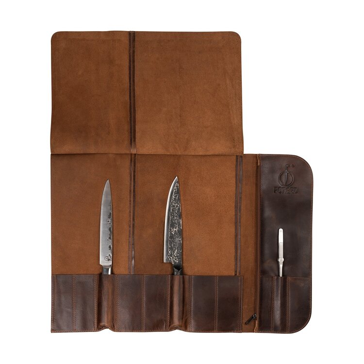 Forged Essentials messenmap 11 vaks, rundleer