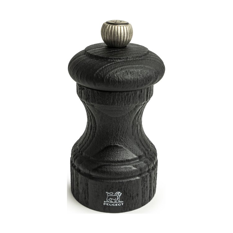 Peugeot Peugeot Bistro Nature pepermolen 10 cm, zwart, PEFC-hout