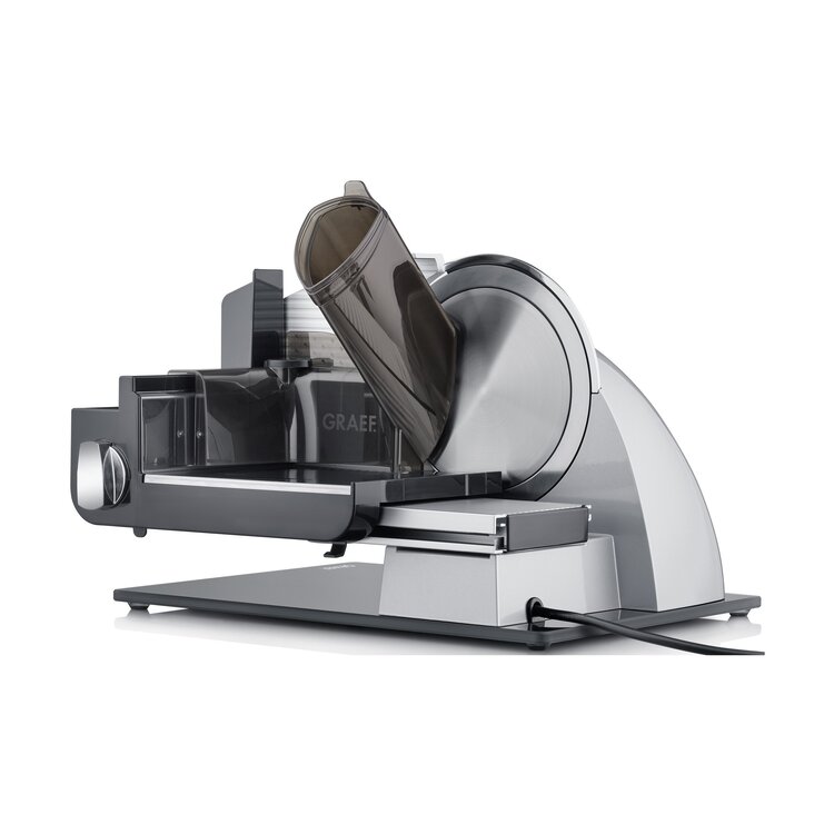 Graef Graef snijmachine Sliced Kitchen zilver, professioneel, vrijdragend