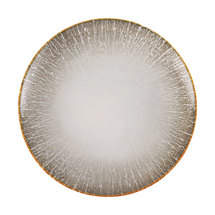 Hazel & Bos Hazel & Bos Juntos grietas dinerbord, 27 cm, set van 6, porselein