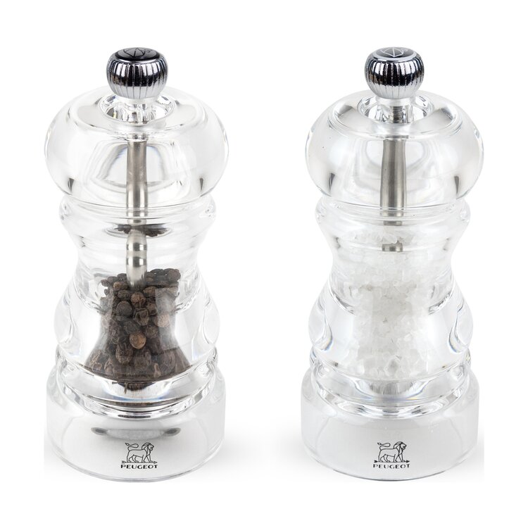Peugeot Peugeot Nancy peper- en zoutmolen 12 cm, transparant, acryl