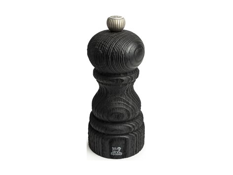 Peugeot Paris Nature zoutmolen 12 cm, zwart