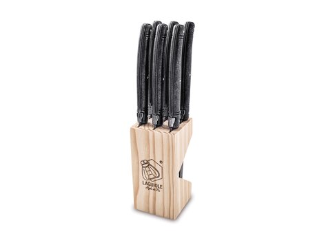 Laguiole Style de Vie Premium Line steakmessenset 6-delig stonewash