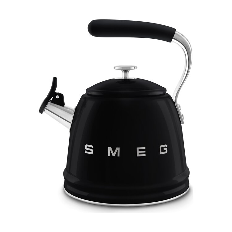 SMEG SMEG fluitketel, zwart, WKF01BL