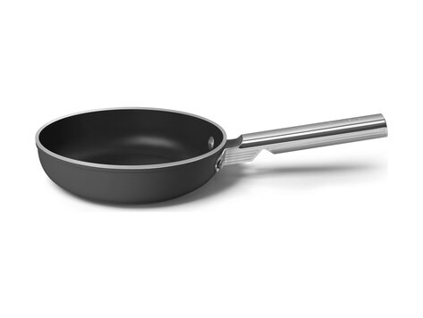 SMEG Koekenpan Mat Zwart, 20 cm, FPF2002BLM