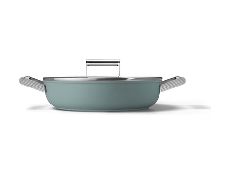 SMEG Deeppan Emerald Green, 28 cm, DPF2812EGM