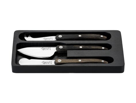 Laguiole Style de Vie Innovation Line Kaasmessenset 3-delig grijs