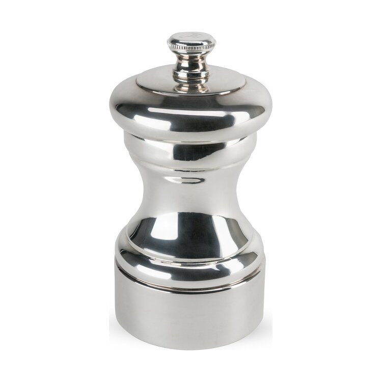 Peugeot Peugeot Mignonnette zoutmolen 10 cm, verzilverd metaal