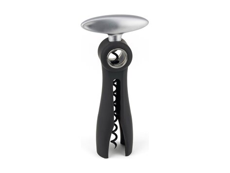 Peugeot Salma kurkentrekker 19 cm,  wormschroef en dopsnijder, zwart