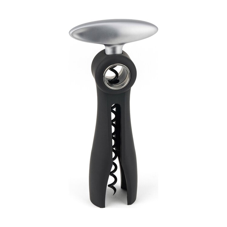 Peugeot Peugeot Salma kurkentrekker 19 cm,  wormschroef en dopsnijder, zwart