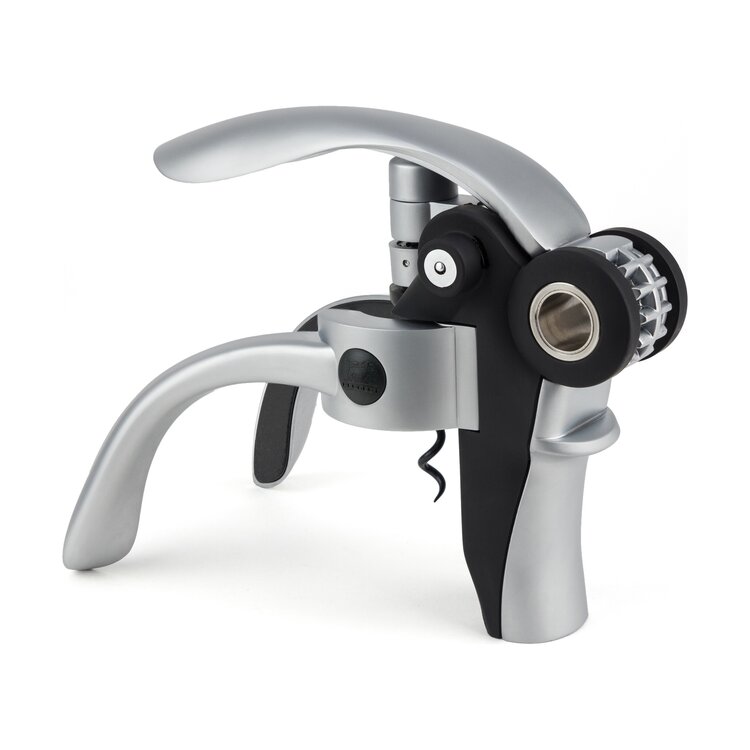 Peugeot Peugeot Baltaz kurkentrekker 14 cm, hefboom en dopsnijder, chroom/zwart