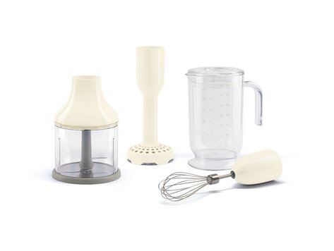 SMEG Staafmixer Accessoireset 4-delig, crème, HBAC11CR