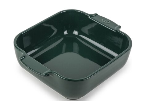 Peugeot Appolia ovenschaal vierkant 21 cm, bosgroen