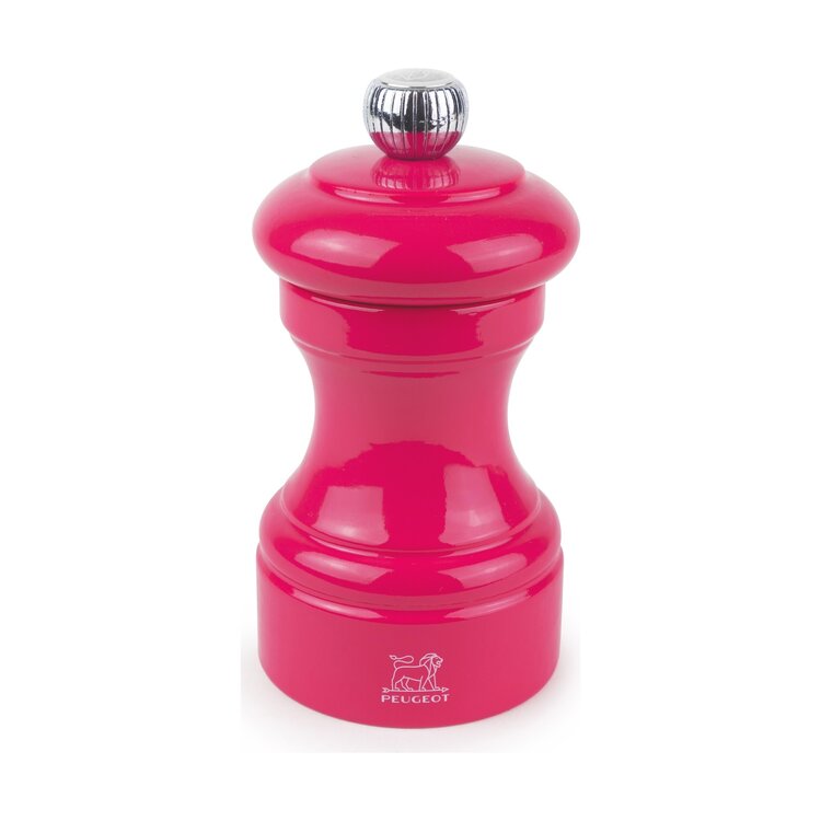 Peugeot Peugeot Bistro zoutmolen 10 cm, zuurstokroze, PEFC-hout