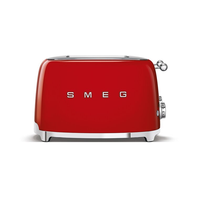 SMEG SMEG Broodrooster TSF03RDEU, 4-slots rood