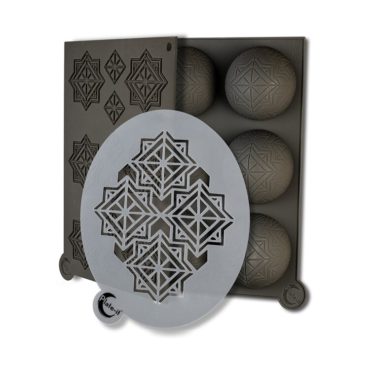 Plate-it Plate-it sjablonen infinity, 3-delige set