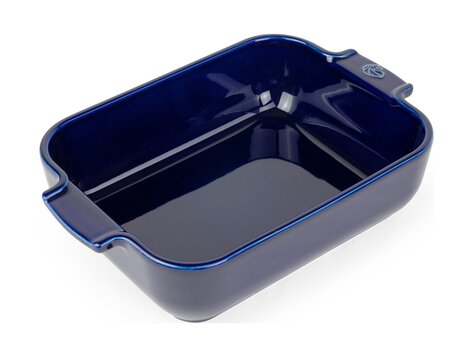 Peugeot Appolia ovenschaal 25 cm, blauw, rechthoek