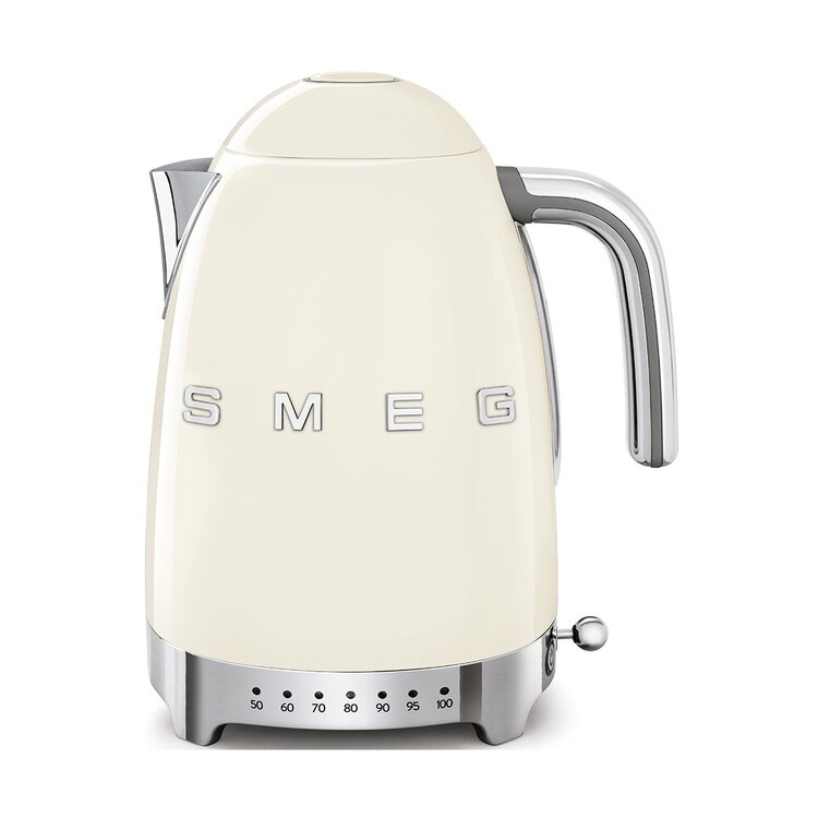 SMEG SMEG Waterkoker KLF04CREU, 1,7 liter variabel crème