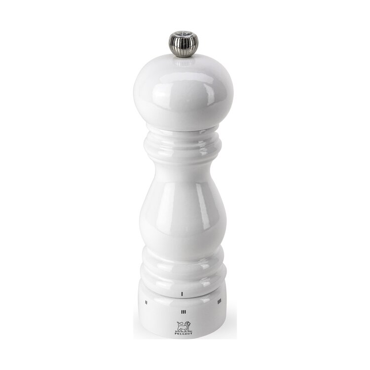 Peugeot Peugeot Paris zoutmolen 18 cm, wit, u'Select, zirlion maalwerk