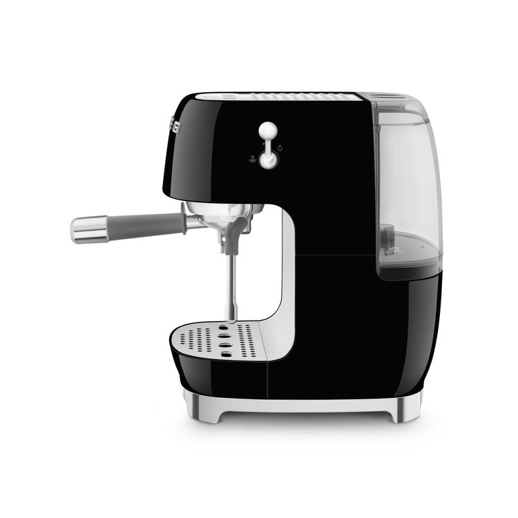 SMEG SMEG Espressomachine zwart, ECF03BLEU