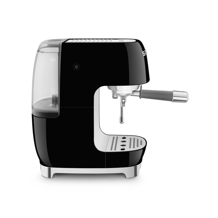 SMEG SMEG Espressomachine zwart, ECF03BLEU