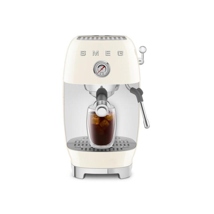 SMEG SMEG Espressomachine crème, ECF03CREU
