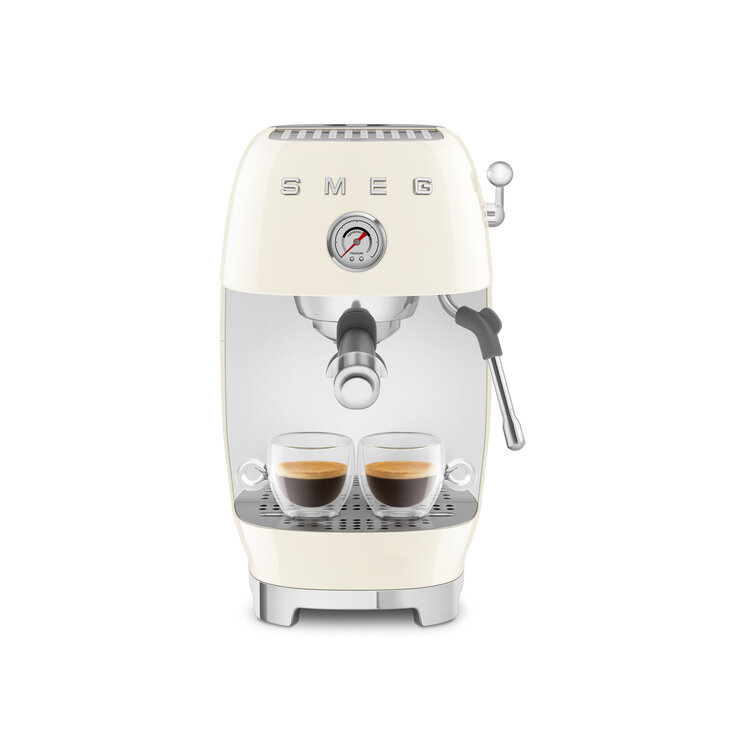 SMEG SMEG Espressomachine crème, ECF03CREU