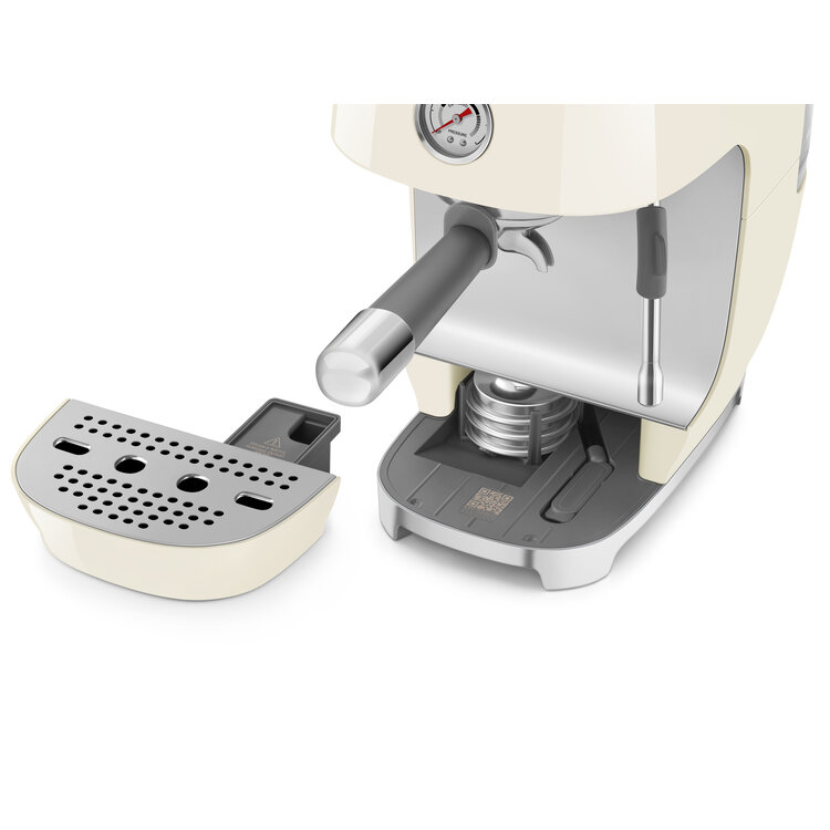 SMEG SMEG Espressomachine crème, ECF03CREU