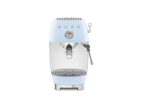 SMEG Espressomachine pastelblauw, ECF03PBEU
