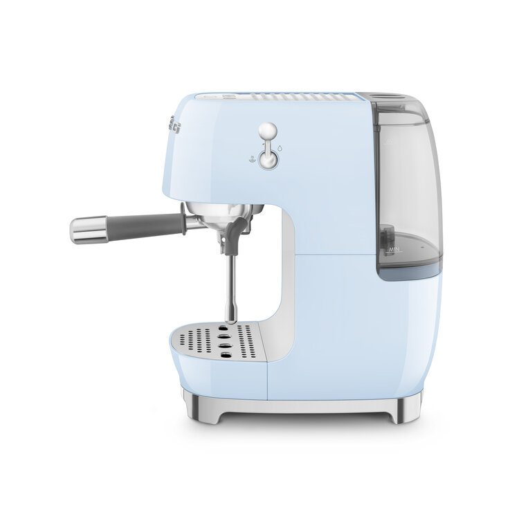 SMEG SMEG Espressomachine pastelblauw, ECF03PBEU