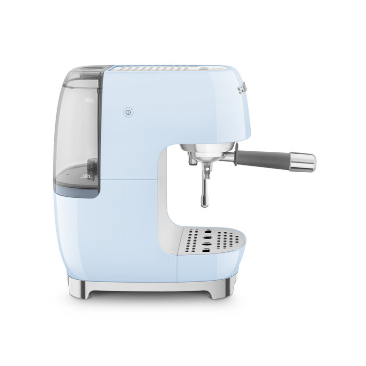 SMEG SMEG Espressomachine pastelblauw, ECF03PBEU