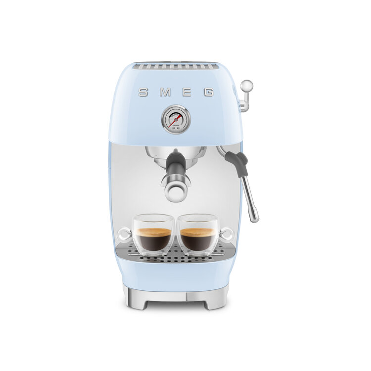 SMEG SMEG Espressomachine pastelblauw, ECF03PBEU