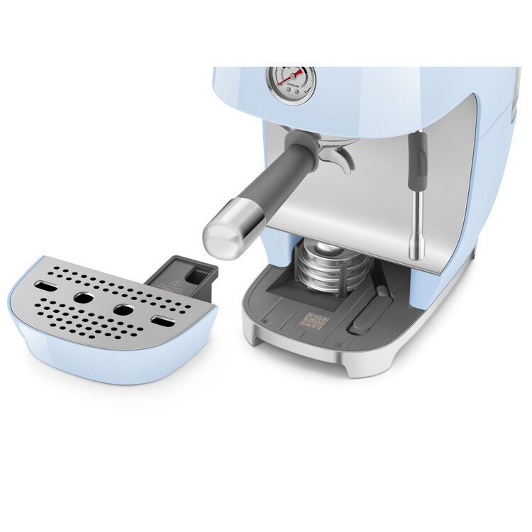 SMEG SMEG Espressomachine pastelblauw, ECF03PBEU
