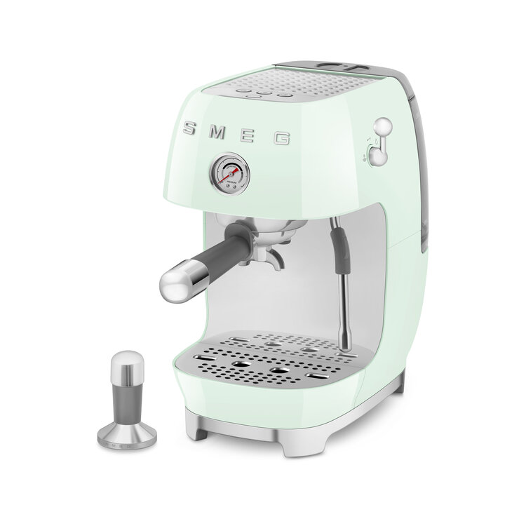 SMEG SMEG Espressomachine watergroen, ECF03PGEU
