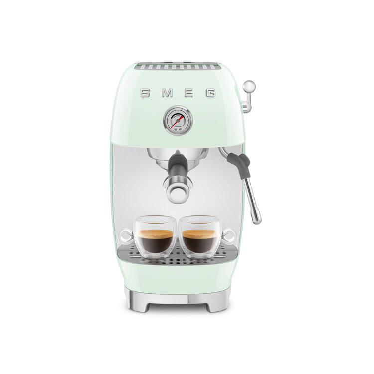 SMEG SMEG Espressomachine watergroen, ECF03PGEU