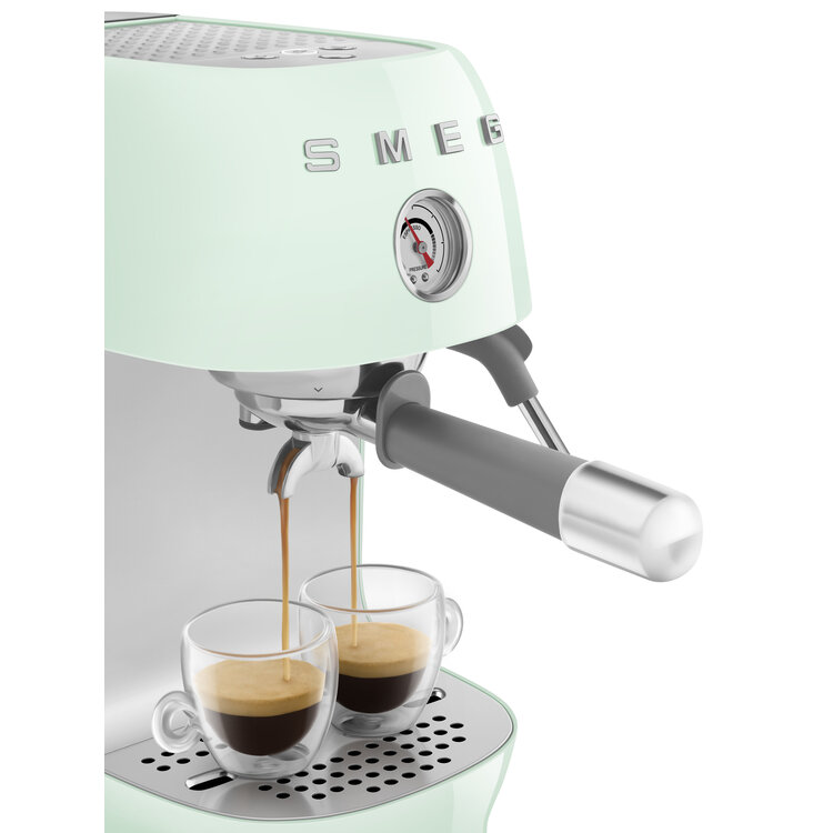 SMEG SMEG Espressomachine watergroen, ECF03PGEU